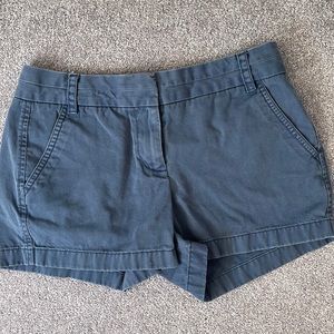 JCrew Best Selling 4” Stretch Chino Short. Size 4 Marine Blue